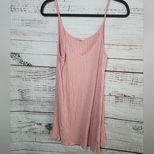 SILENCE &NOISE PINK SWING DRESS